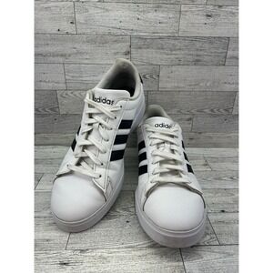 Adidas Mens Grand‎ Court 2.0 GW9195 White Casual Shoes Sneakers Size 10